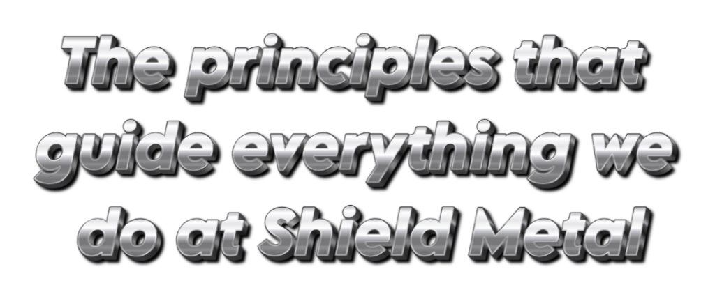 The principles that guide us